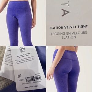 Athleta Velvet Tights